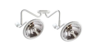 Image LAMPE DE CHIRURGIE DOUBLE POUR PLAFOND 9"
